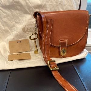 Fossil Leather Crossbody